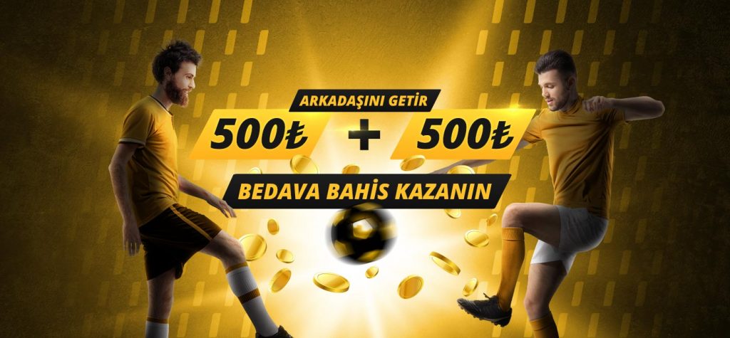 Mobilbahis Arkadaşını Davet Et 500 TL Kazan