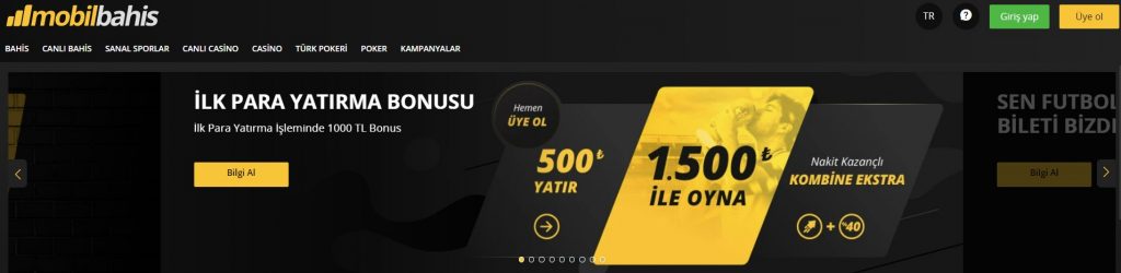 Mobilbahis950 Üye Ol Para Yatır