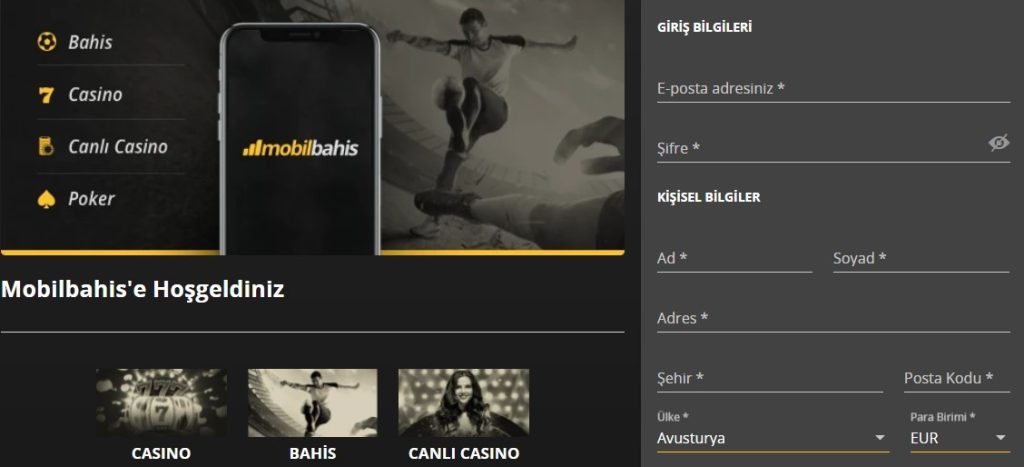Mobilbahis805 Kayıt Ol